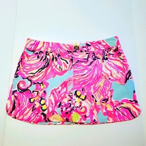 Lilly Pulitzer Big Escapade Lorelie Skort Skirt